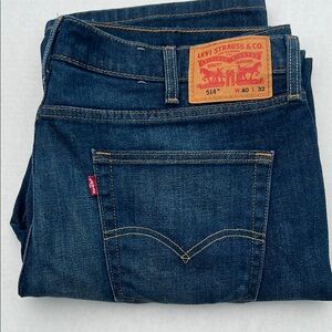 Levi's Dark Blue Denim Jeans